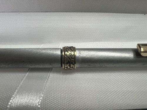Sheaffer Crayon Mécanique Portemine Chrome Décor à Levier Snap Écrit