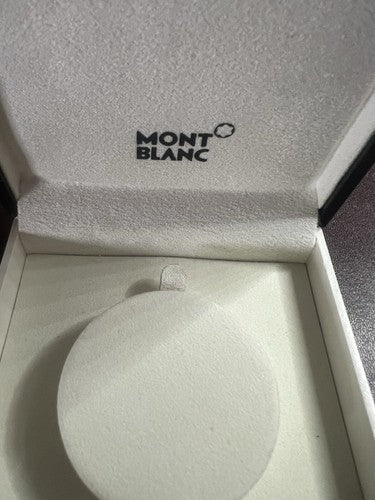 MONTBLANC Boîtier Boîte Montre Armband Housse Certifié 