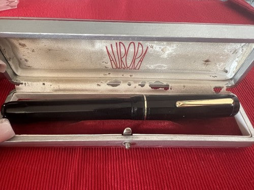 AURORA Fountain Pen Novum Original Nib 14K Gold Writes Vintage '33