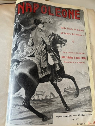 🔴 Book NAPOLEON De Norvins Raoul Fandot Nerbini FI 1913 