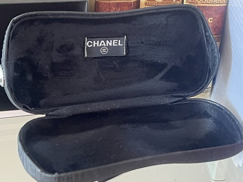 🔴 Custodia occhiali CHANEL fodero GARANZIA istruzioni contro scatola COMPLETA