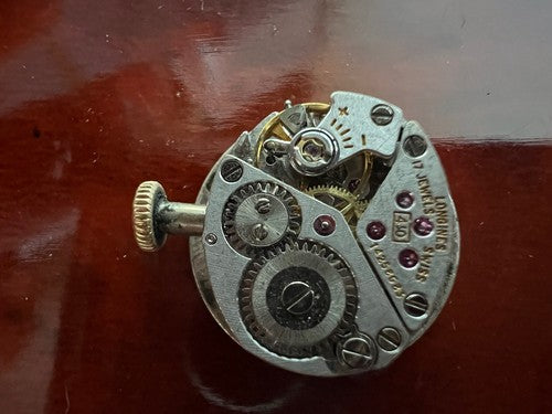 Longines Mouvement Montre Calibre 410 De Examen Mouvement + Corona