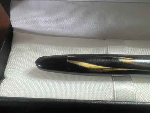 🔴 ASTURA penna stilografica 82 celluloide pulsante di fondo vintage SCRIVE