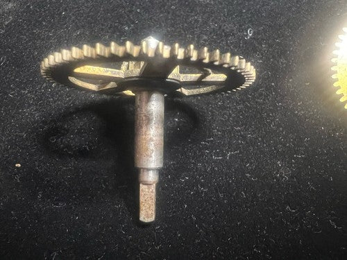 🔴 RUOTA OROLOGIO ingranaggio movimento pignoni a pendolo tavolo lotto 3 pezzi