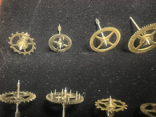 Roue Horloge Vitesse Mouvement Cassette Pendule Table Lot 21 Pièces