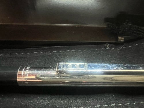 Papermate Stylo-Plume Sphère Noire Chrome Écrit Avec Trousse Vintage