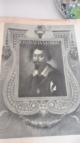 Livre Adonis De Giambattista Marino Poème 1 Edition Florence Vintage 1922