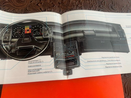 Fiat Uno 45-45 S-ES-55-55S 70S Booklet Car Use Maintenance Original
