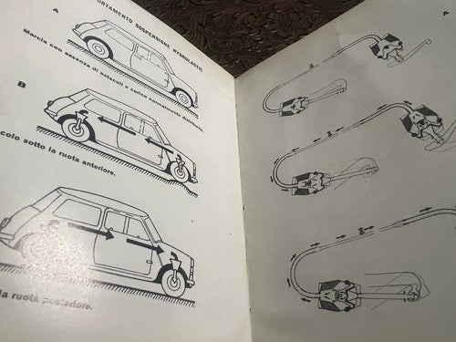 Mini Minor MK2 Booklet Car Use and Maintenance Vintage Original
