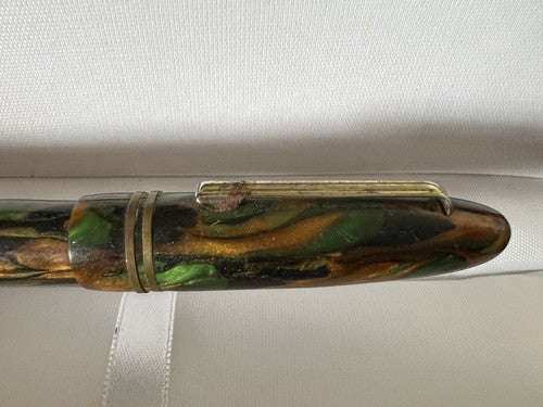 Stylo-Plume Stylo à Plume Marbré Multicolore A Cartouche Écrit Vintage 