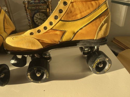 Diadora Chaussures Roues Champion Professionnel Avec Frein Taille 43 Boîtes
