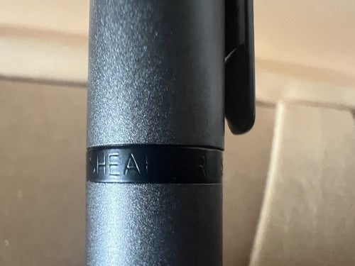 Sheaffer Pen Fountain Pen Lacquer Grey Barrel Shotgun Cartridge Pen (M)