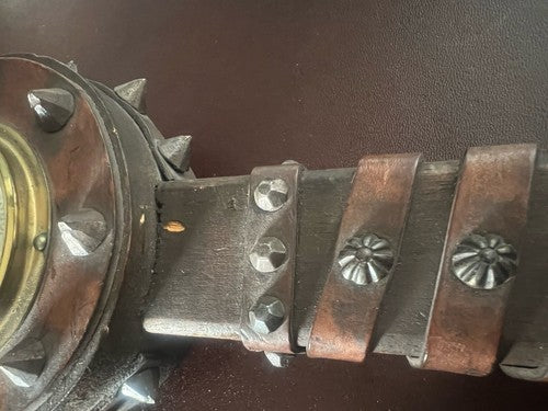 🔴 Igrometro di precisione umidità meccanico con basamento legno stazione meteo