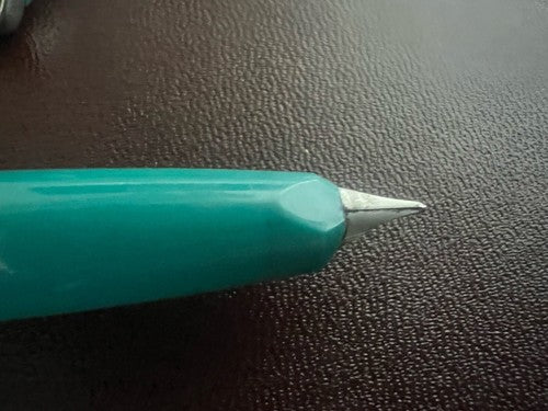 Auretta Stylo-Plume Stylo à Plume von Aurora Vert Et Cartouches Vintage 1970 