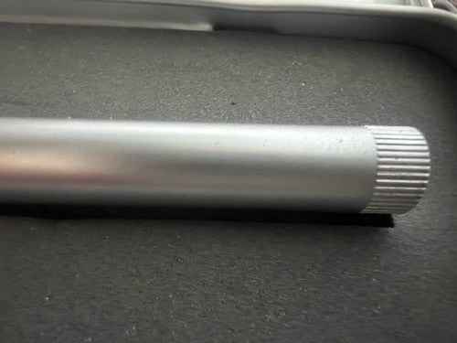 🔴 OSAMA penna sfera roller alluminio con scatola e contro scatola