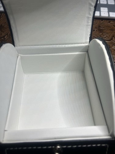 🔴 PIERRE BONNET box scatola orologio cronografo pelle bianchi completa