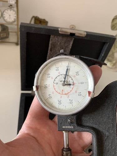 🔴 Micrometro KEIL PART a pressione con scatola vintage