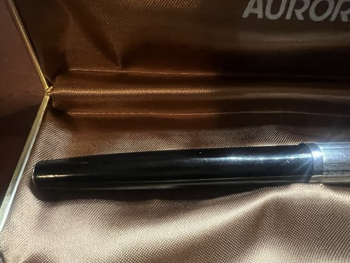 🔴 AURORA penna stilografica 888 P pennino ORO M scrive vintage 3215342