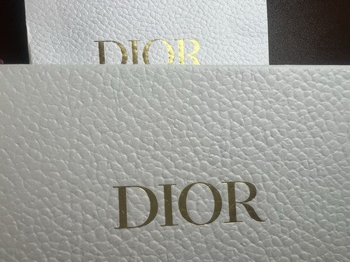 🔴 DIOR scatola portafoglio custodia astuccio con busta shopper GARANZIA