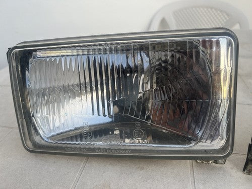 Hella Phares Audi 80 Voiture 24548R7-24549R1 Paire Droite Gauche Vintage 1980