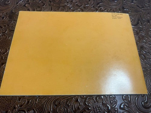 Renault 12 Livret Voiture Utilisation et Entretien Vintage Original 1973
