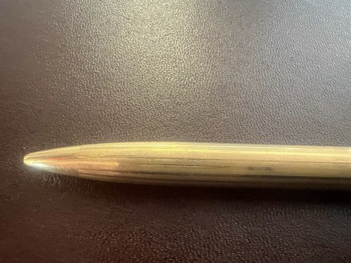 🔴 AURETTA penna sfera By Aurora dorata Italia scrive vintage ANNI 1970 A