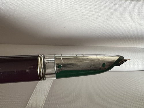 Visibilité Pen Stylo-Plume Stylo à Plume Piston President Acumatic Or Vintage
