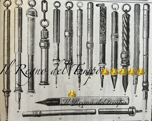 Red Columbus Retractable Engraved Fountain Pen Works Vintage 