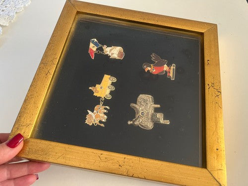 Lions Club USA Atalante Wisconsin de la Broche Métal Vernis Vintage 