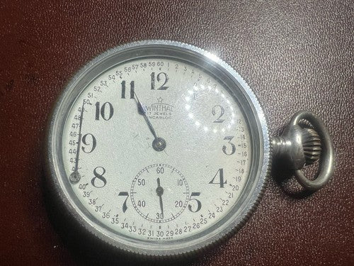 🔴 Orologi tasca MOLINJA WINTHAL pezzi parti ricambio treno locomotiva vintage