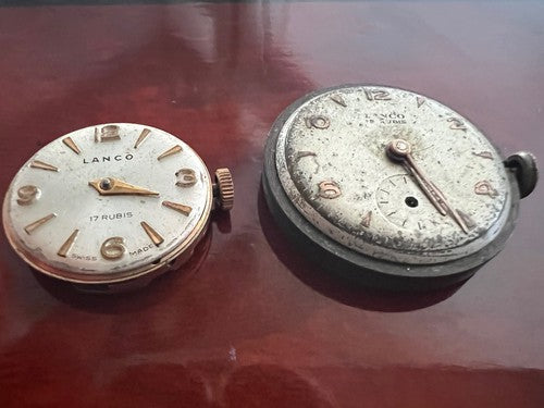🔴 LANCO movimenti orologi donna parti pezzi ricambi movimenti carica manuale