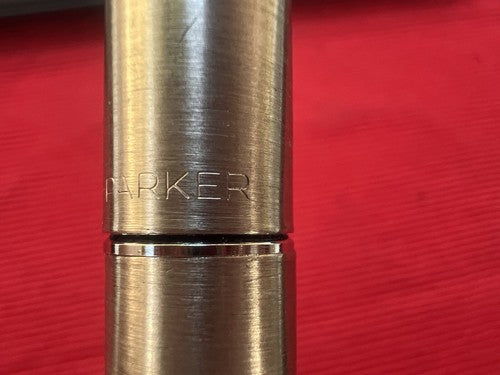 Parker Pen Fountain Pen 45 Satin Chrome Glossy Pen F Marking