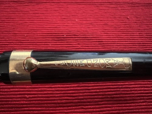 🔴 DIAMOND MEDAL penna stilografica leva pennino ORO scrive vintage 1930