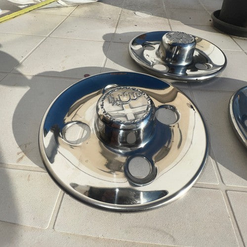 ALFA ROMEO GIULIA, DUETTO, GTV Radkappe, Chrom-Radkappe ORIGINAL 