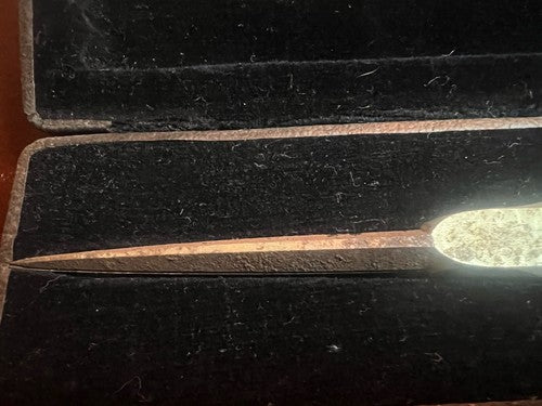 🔴 PRAZISION compasso disegno carteggio marino in metallo con custodia VINTAGE