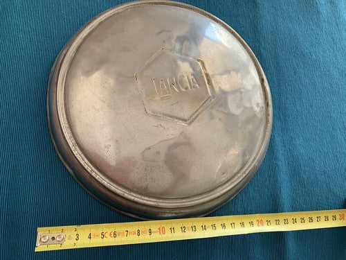🔴 LANCIA coppa ruota metallo vintage ORIGINALE per auto automobile