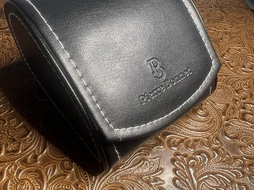 🔴 PIERRE BONNET box scatola orologio cronografo pelle bianchi completa