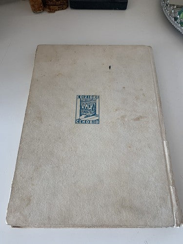 🔴 Libro romanzo GIANNI SON QUI Elda Calderini Cenobio Milano vintage 1945