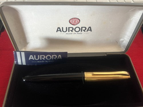 🔴 AURORA penna stilografica Style metal pennino M a cartuccia
