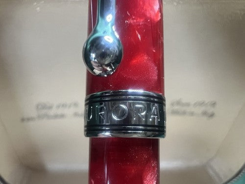 Aurora Pen Sphere Optima Auroloid Mini Fuoco Limited Edition 11 CM 