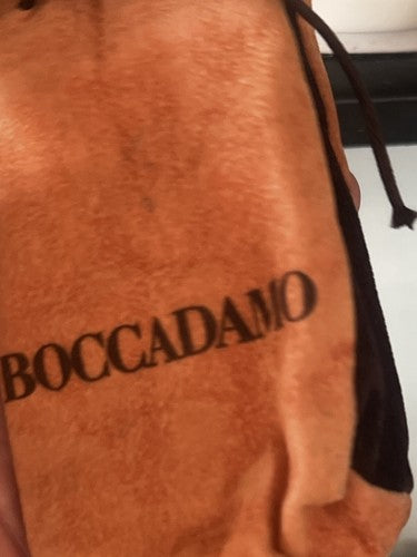🔴 BOCCADAMO sacchetto gioiello charms pendente collana anti urto 12x15