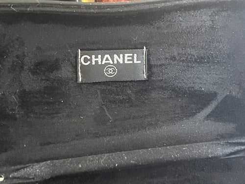 Brillenetui CHANEL Scheide Garantiehinweise gegen Box voll 