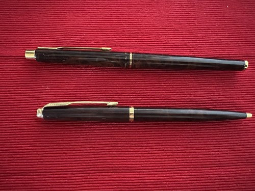 Parker Stylo-Plume Stylo à Plume 180 Laque Et Sphère 75 Scrivono Vintage