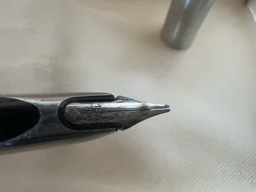 Waterman Cf Stylo-Plume Stylo à Plume Or 18 KT Pointes Divaricate Écrit 