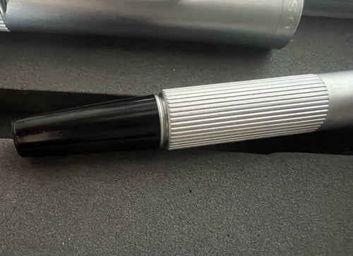 🔴 OSAMA penna sfera roller alluminio con scatola e contro scatola