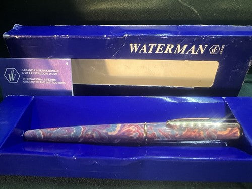 Waterman Stylo-Plume Stylo à Plume Reflex Rose 1 F Vintage Garantie Nouvelle