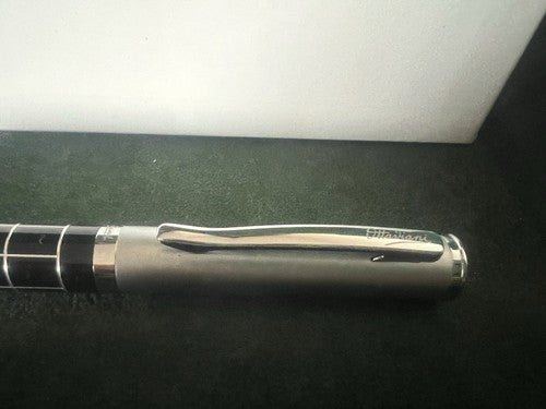 Ottaviani Stylo-Plume Sphère Roller Laque Chrome Trousse Et Garantie NOS