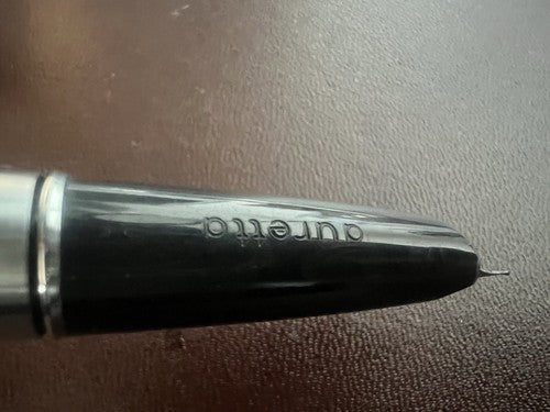 Auretta Stylo-Plume Stylo à Plume par Aurora Chrome Italienne Cartouches Rétro
