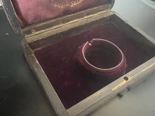 🔴 FRERES BERGEON box scatola orologio tasca cofanetto astuccio custodia vintage