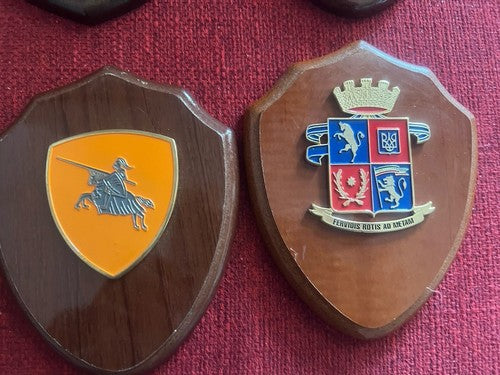 Crest Railroad Workers Brigata Alpina Sassari Mechanized Regiment Stock 8 Pcs
